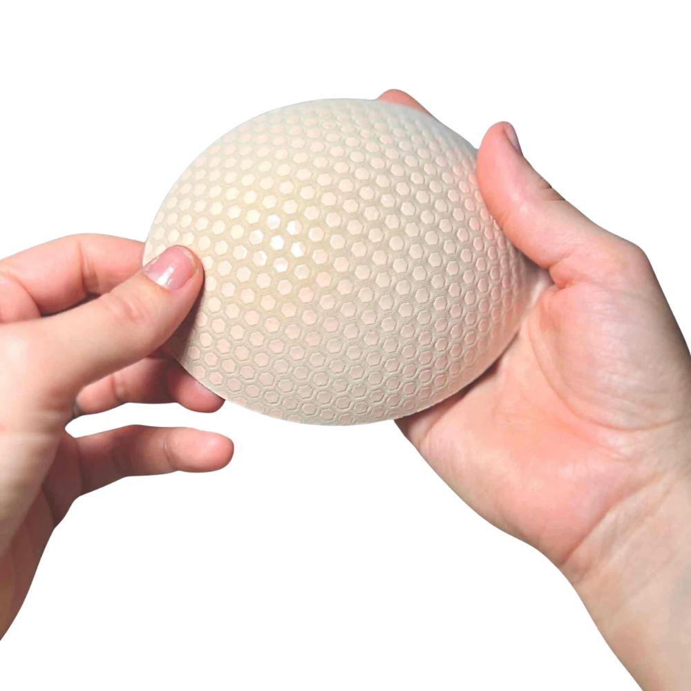 Honey Cloudz Oval Extra Breast Form