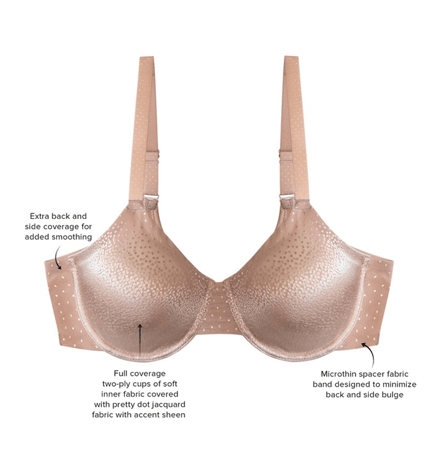 Wacoal Back Appeal UW Seamless Full Coverage Bra 855303