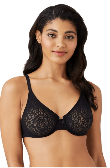 Wacoal Halo Lace Seamless Mid Coverage Bra 851205
